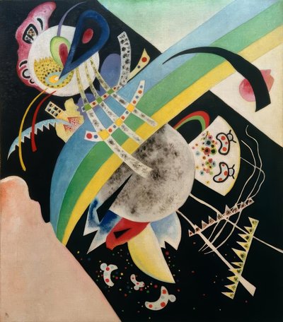 Circles on Black by Wassily Kandinsky